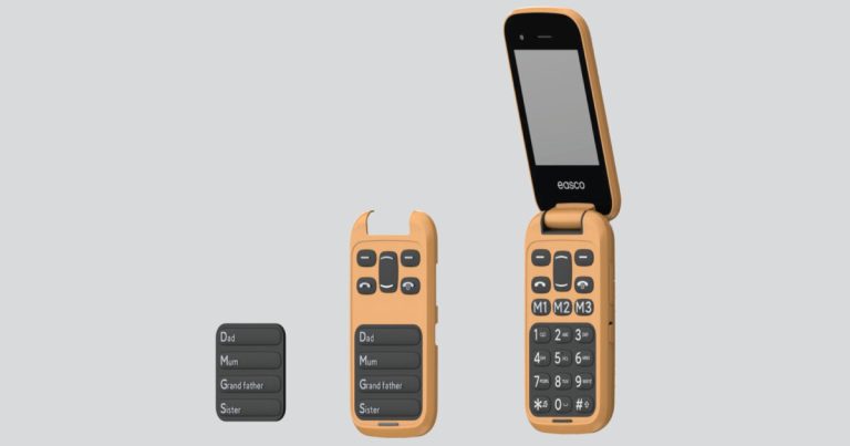 Fashionable Flip and Bar Telephones of Easco have altering keyboards