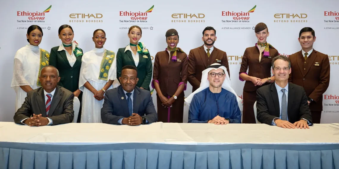 Etihad and Ethiopian Airways Develop Networks with Joint Enterprise