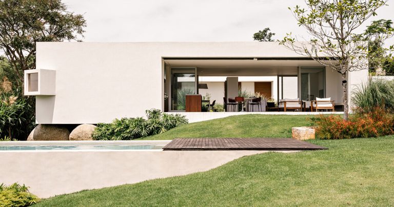 From the Felipe Hess courtyard sheeps within the central backyard of Brazil