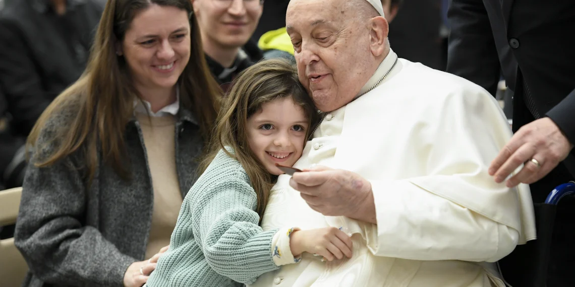 Hospitalized Pope Francis sends encouragement to Motion for Life