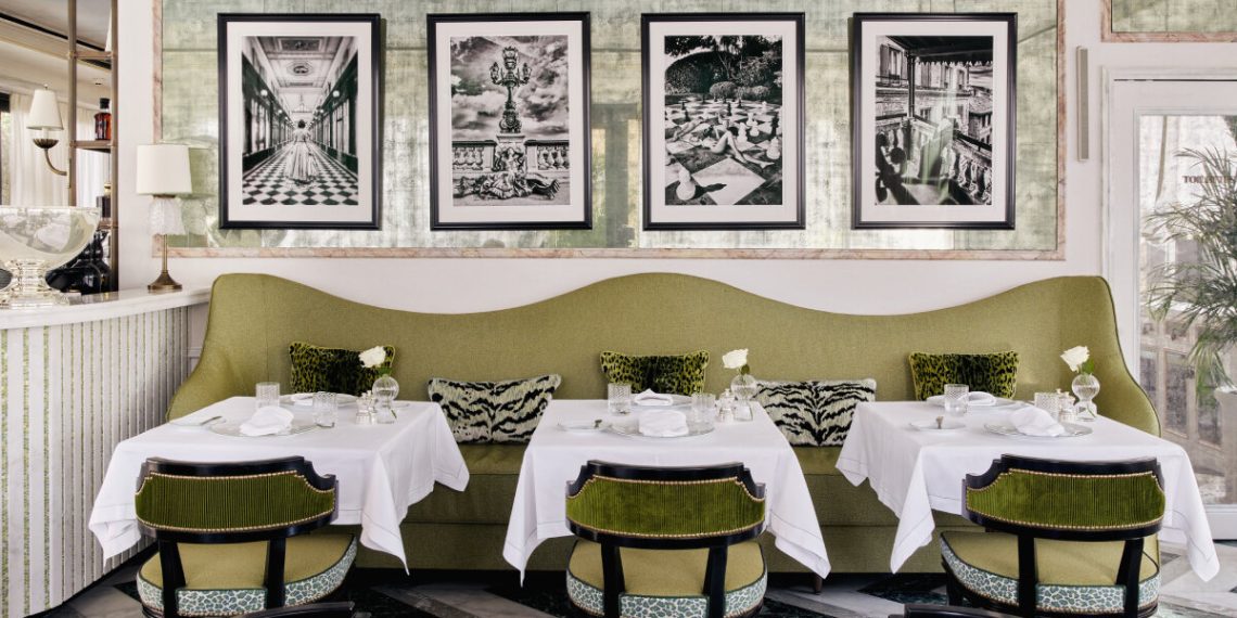 Francis Sultana initiatives the interiors of Robuchon Monaco eating places