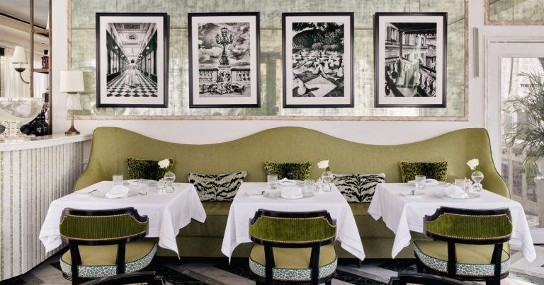 Francis Sultana initiatives the interiors of Robuchon Monaco eating places