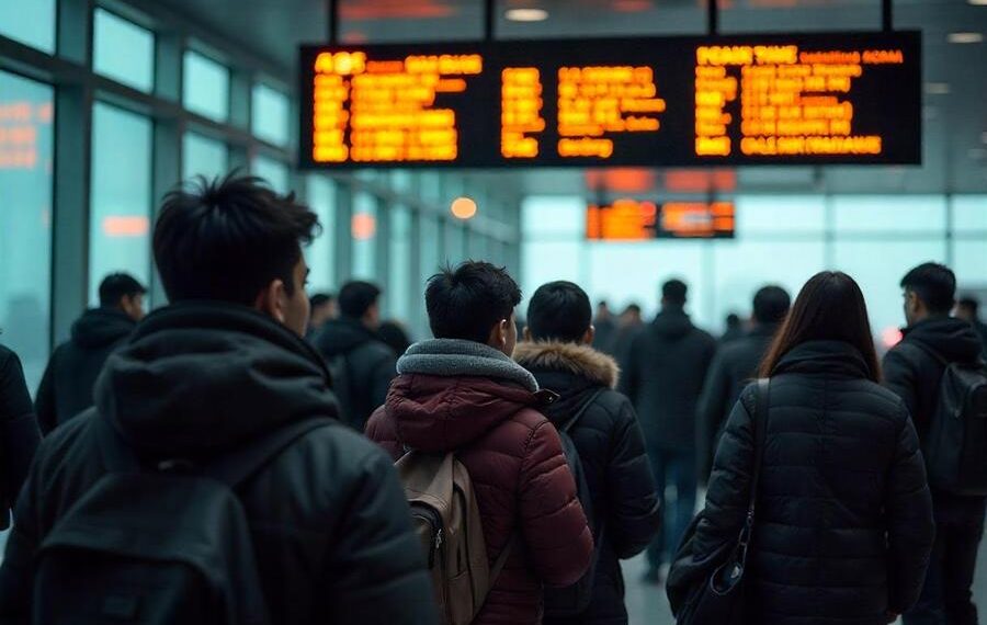 Air China, Busan, Jeju, Japan, All Nippon, Korean Air and Seoul Face Extreme Journey Disruptions as Over One Hundred Forty Flights Are Delayed Resulting from a Uncommon Spring Snowstorm at Gimpo and Yeosu Airports, Shutting Down Ferry Providers Throughout South Korea
