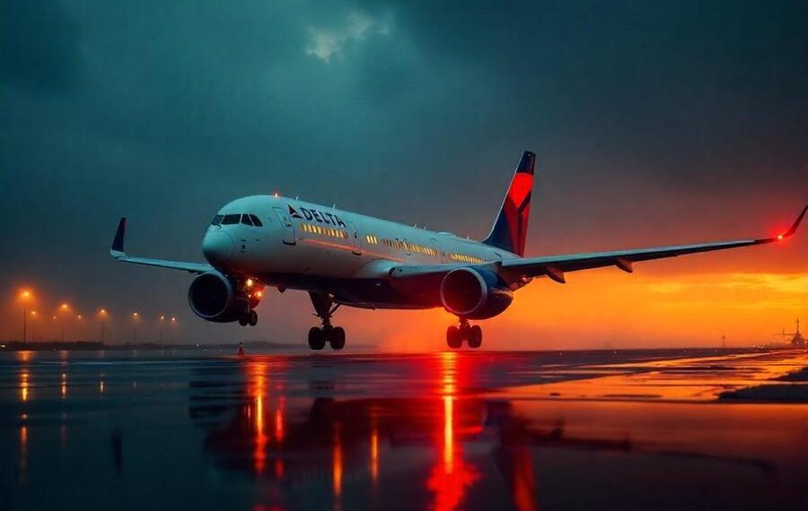 Delta Air Traces Flight Makes Emergency Touchdown in Eire Following Mechanical Failure, One Hundred Twenty-9 Passengers and Crew Disembark Safely on Route from London Heathrow to New York