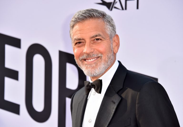 George Clooney Is Almost Unrecognizable With New Hair Coloration