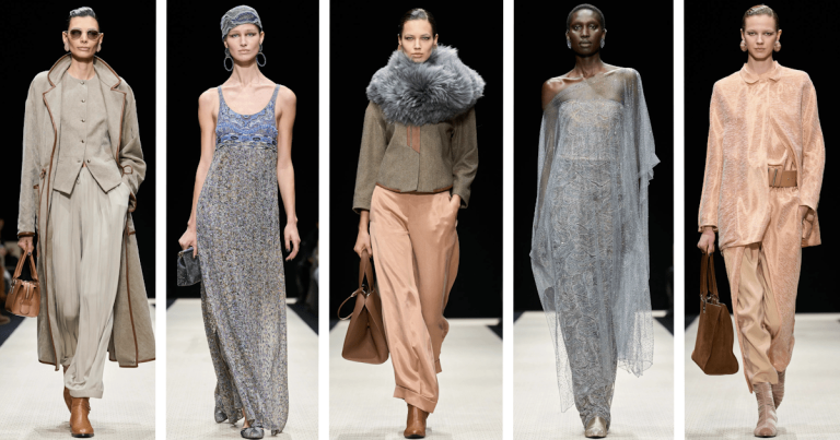 Giorgio Armani Fall 2025 Assortment Evaluate