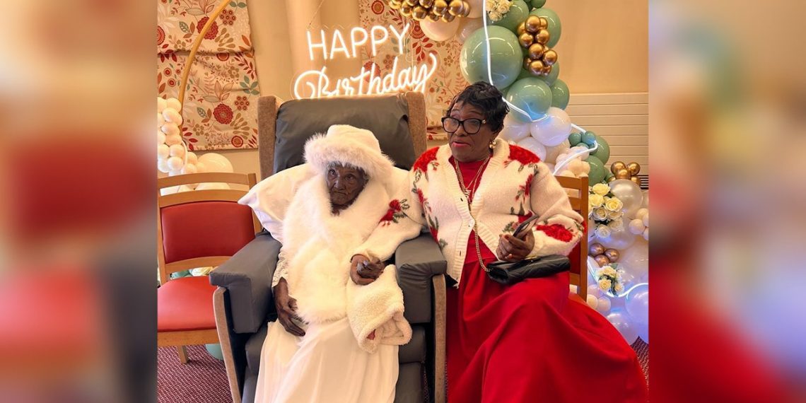 Lady, age 107, is aware of the secrets and techniques of well being and longevity, together with an enormous, completely satisfied household