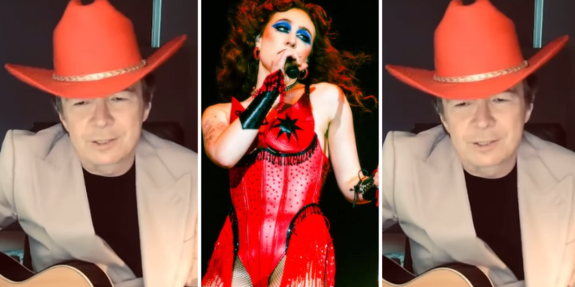 Rick Astley covers Chappell Roan’s Pink Pony Membership; Elton John releases new tune, Swing For The Fences; Coldplay’s Chris Matin tasked with FIFA World Cup 2026 leisure.