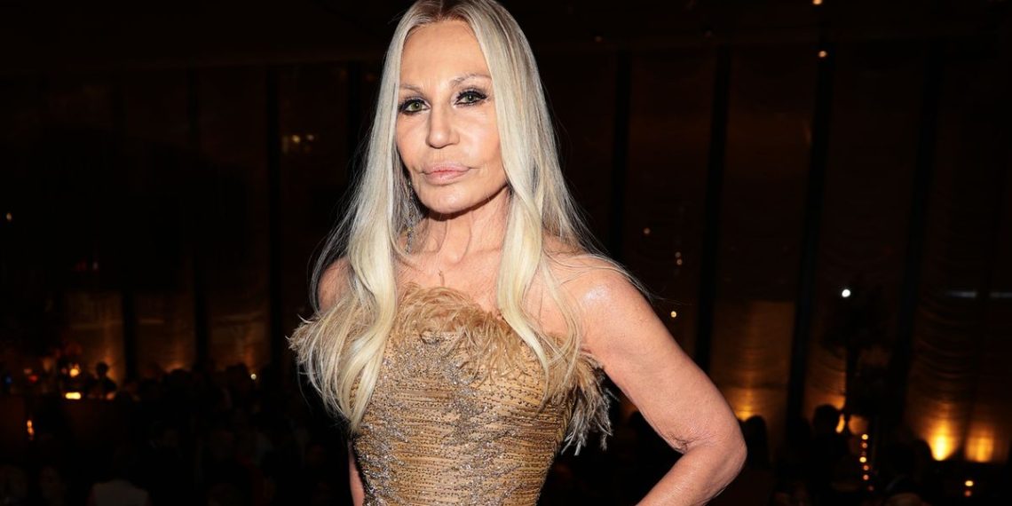 Donatella Versace stepping down from position at household’s trend model; Daniel Craig being eyed for Chronicles of Narnia movie; Oasis film to accompany reunion tour; New trailer for Brad Pitt’s F1 movie.