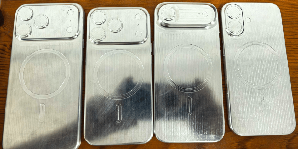 The iPhone 17 air makes different fashions look hungry in new dummy leaked photographs