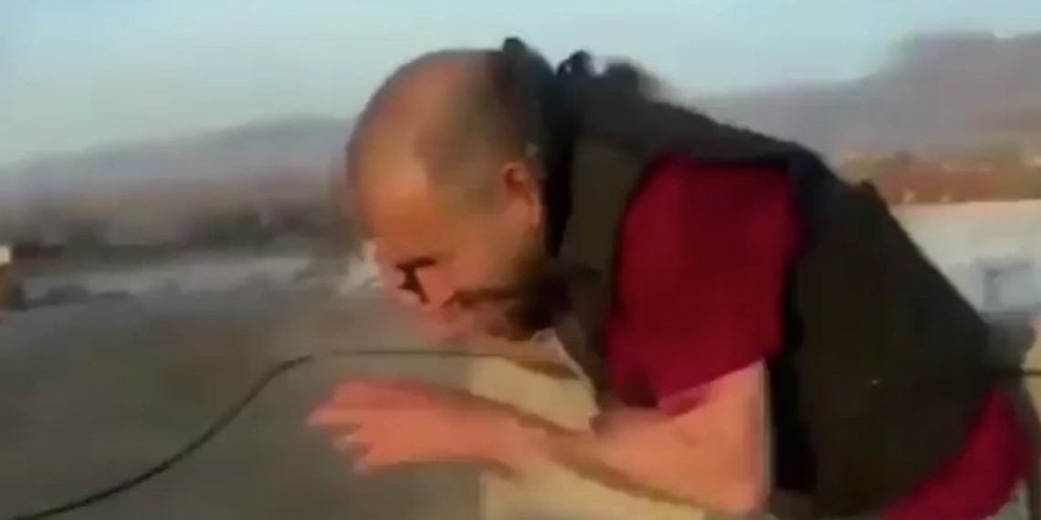 A journalist and a photographer had been injured