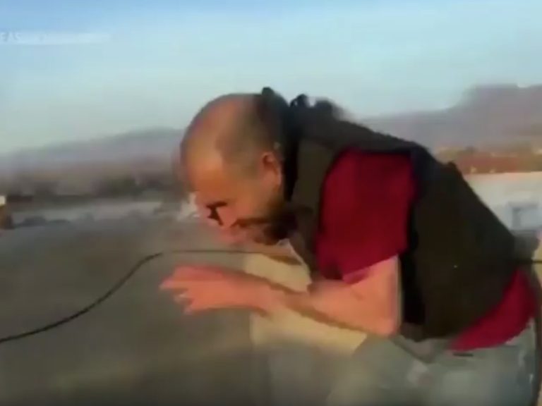 A journalist and a photographer had been injured