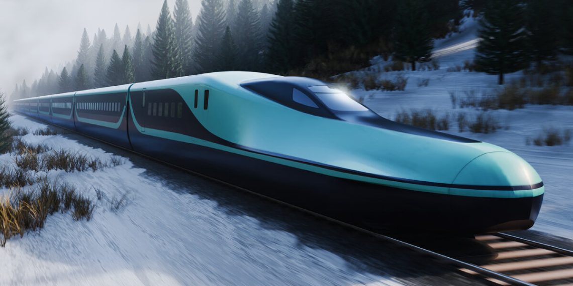 Japan railways for launching the E10 bullet practice impressed by Sakura