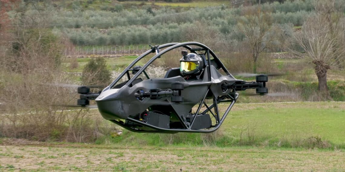 The primary Evtol ready for Jetson One manufacturing has