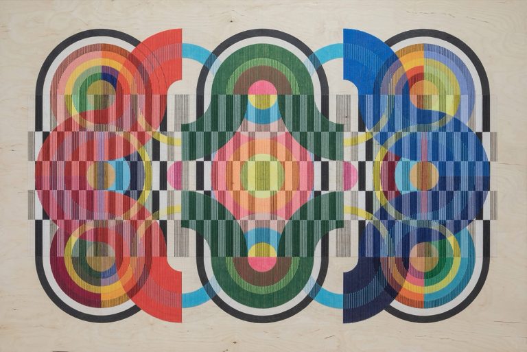 Tia Keoboumpheng’s vibrant textile geometries mix modernism and Sámi – Colossal inheritance