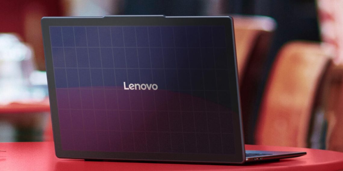 Lenovo introduces yoga pc with photo voltaic power at MWC 2025