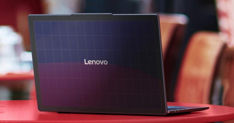 Lenovo introduces yoga pc with photo voltaic power at MWC 2025