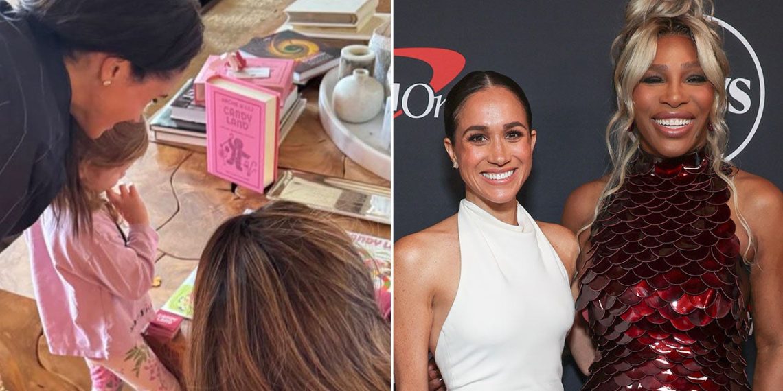 Meghan Markle shares video of Princess Lilibet taking part in with Serena Williams