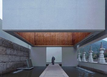 Meng Architects carve the Buddhist Temple of Stone, Sitted on the Chinese language Mountains