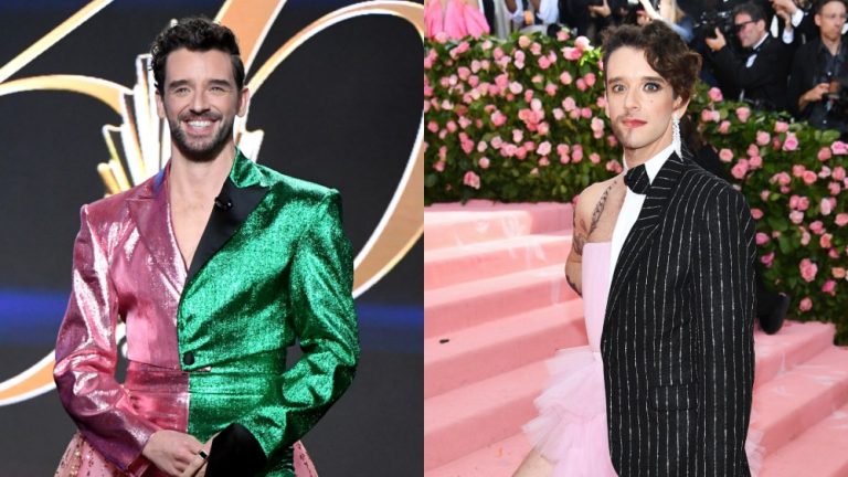 Michael Urie Has a ‘Depraved’ Evening in Siriano at GLAAD Awards 2025