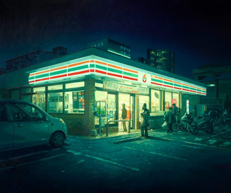 Keita Morimoto perceives within the synthetic mild of city nights – Colossal