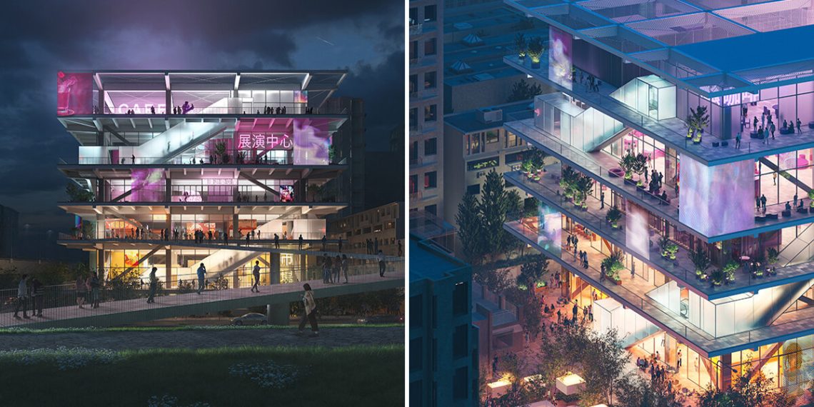 MVRDV reinvents the market market to develop into the “market dice” in Taiwan
