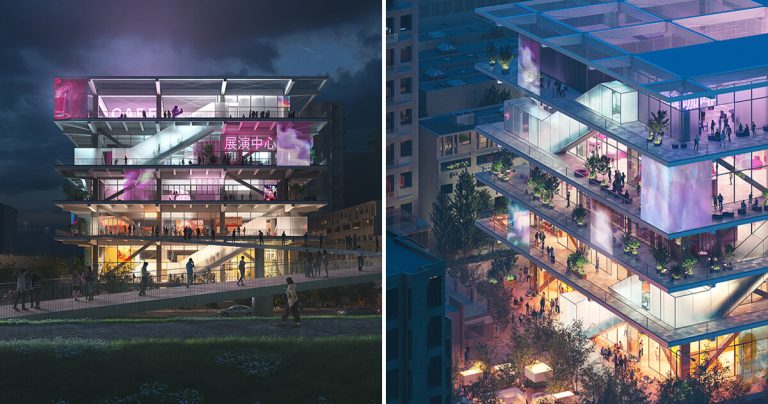 MVRDV reinvents the market market to develop into the “market dice” in Taiwan