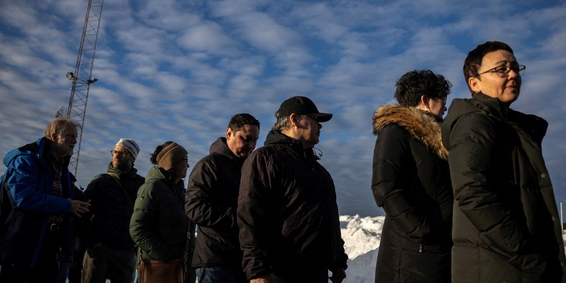 A coveted Greenland goes to surveys with Independista and Trump in threats