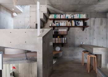 Suzuko Yamada builds a brutalist home for folks and cats in Tokyo