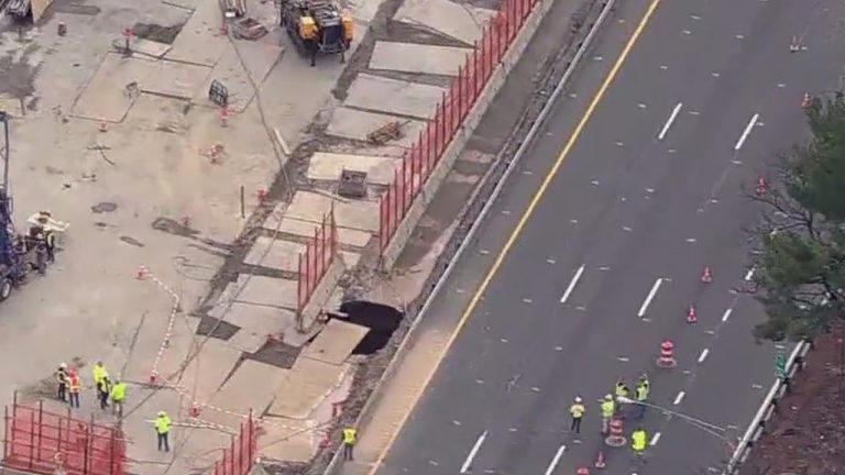 I-80 sinkhole: NJ TRANSIT gives low cost on roundtrip journey as repairs to take weeks