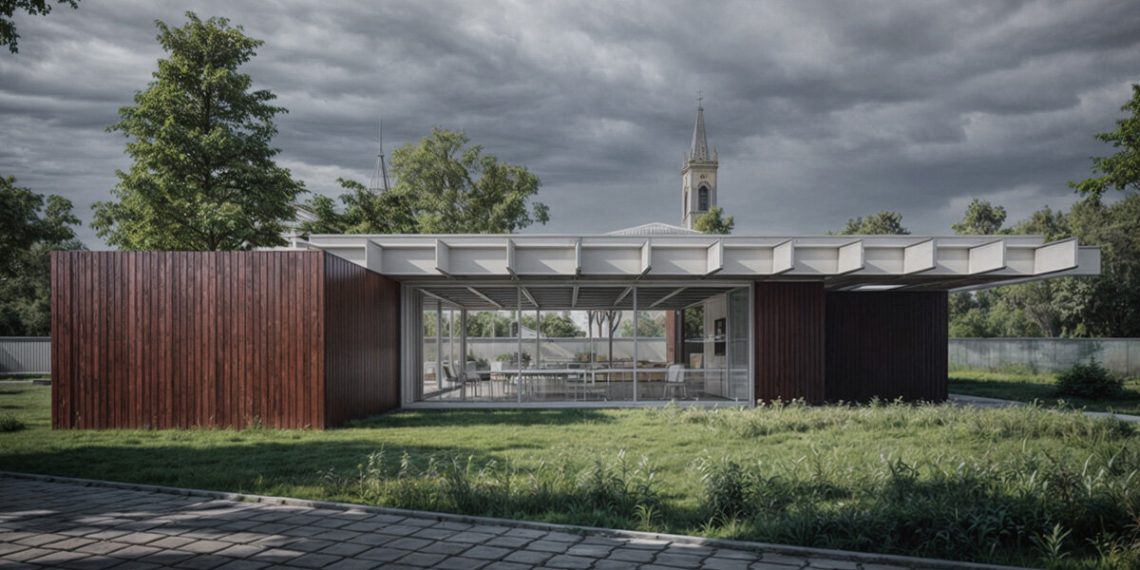 Nu.Ma Plan Bar with low affect within the Historic Backyard of Aveiro, Portugal