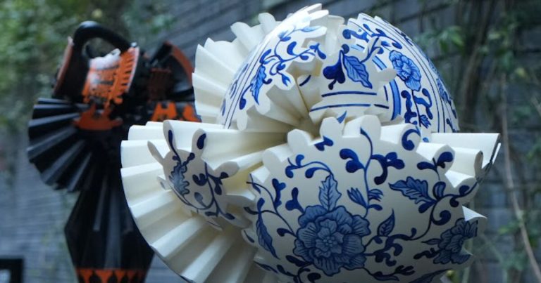 Occult studio twists conventional vases in kinetic sculptures