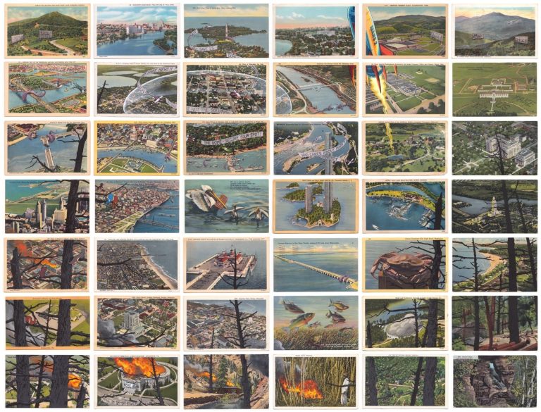 David Oppdyke’s postal work exhibit an ecological future in peril – Colossal