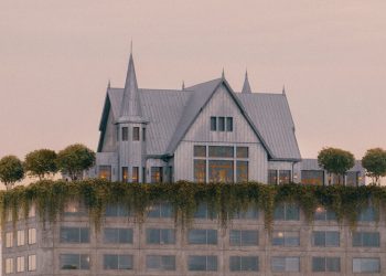 Philippe Starck rises on Maison Heler in France with the 19th century home