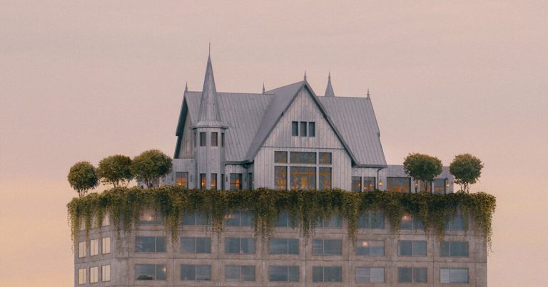 Philippe Starck rises on Maison Heler in France with the 19th century home