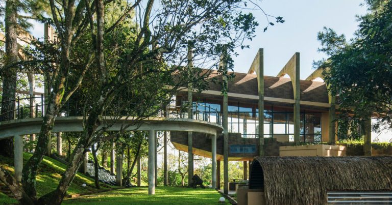 The Rad+AR chapel and villa from rural Indonesia is a non secular sanctuary