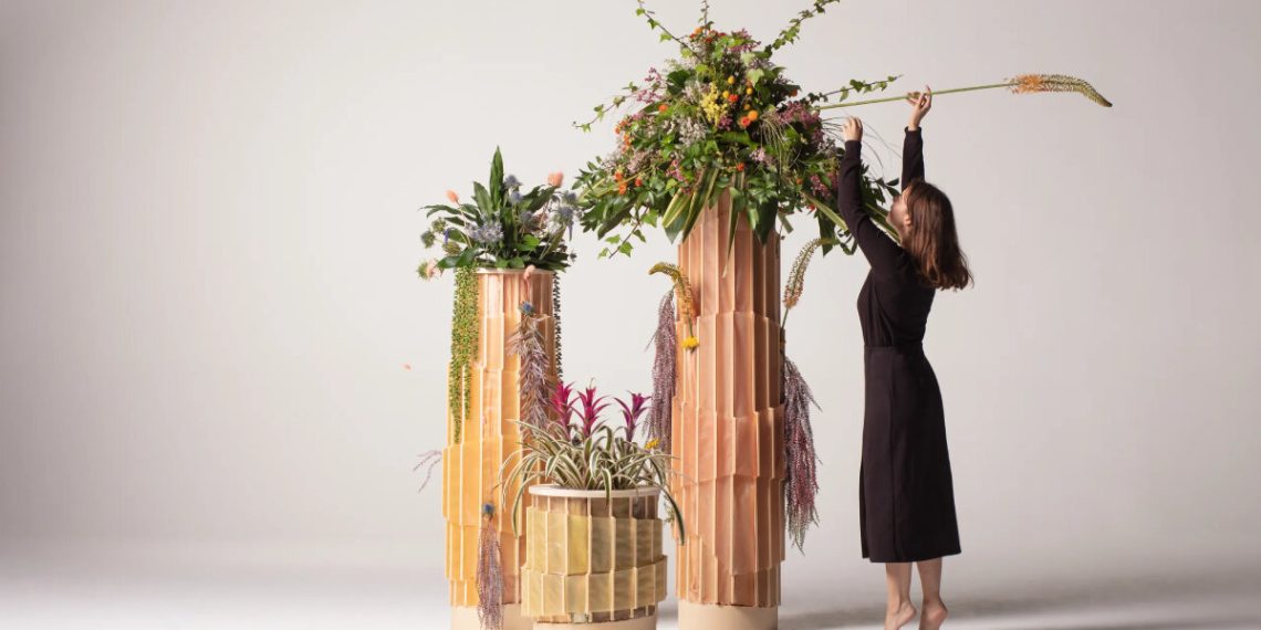 Biodegradable 3D biodegradable pots honor the oasis of Alula