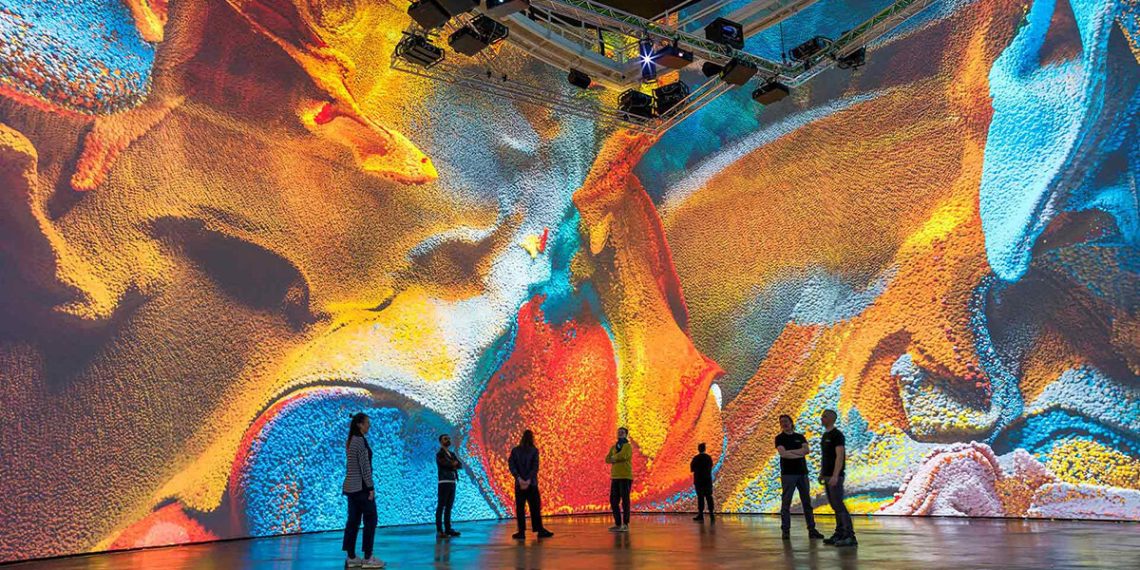 Refik Anadol transforms Frank Gehry’s kinds into landscapes generated by La Guggenheim Bilbao