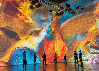 Refik Anadol transforms Frank Gehry’s kinds into landscapes generated by La Guggenheim Bilbao