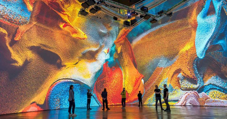Refik Anadol transforms Frank Gehry’s kinds into landscapes generated by La Guggenheim Bilbao