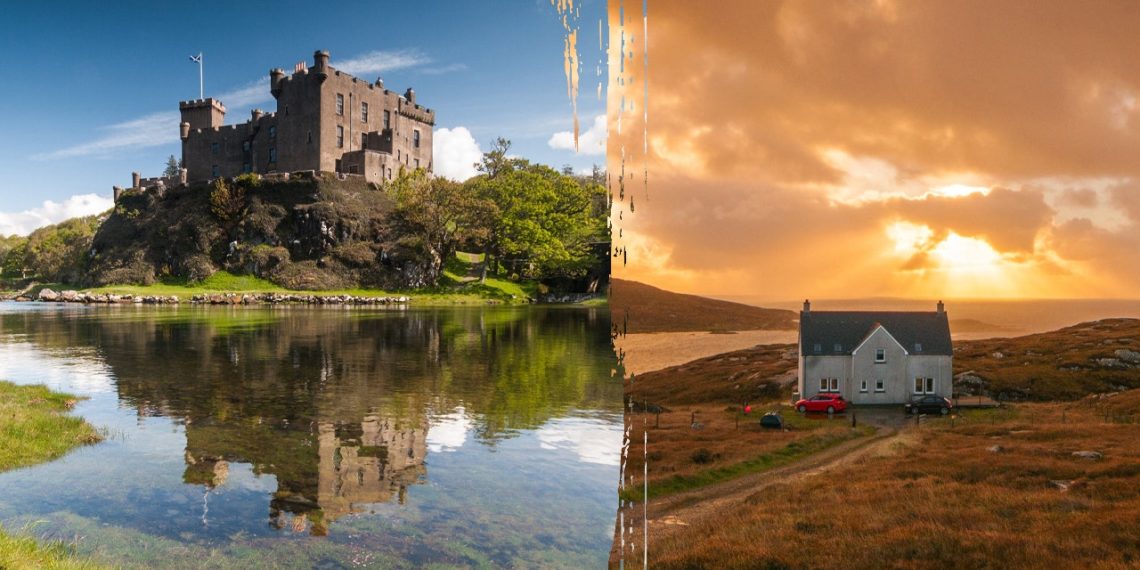 Traveler camps out on 42 Scottish islands to seize distinctive photos of wildlife and surroundings