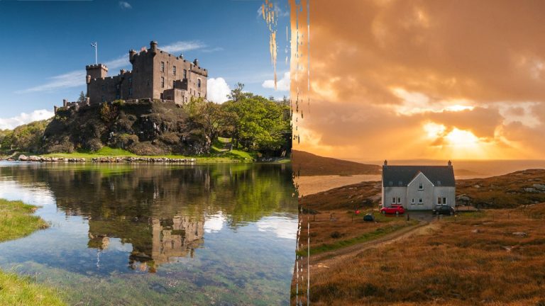 Traveler camps out on 42 Scottish islands to seize distinctive photos of wildlife and surroundings