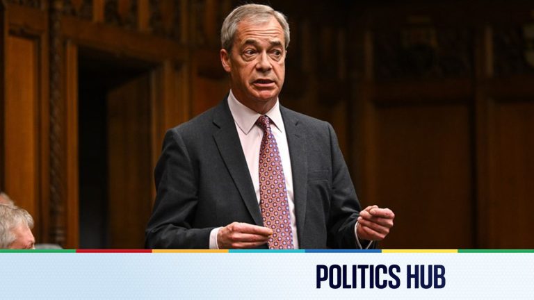 Final coverage: Nigel Farage supplied the brand new nickname whereas the senior minister begins the assault of Livid | Political information