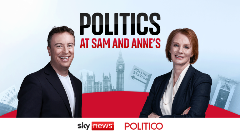 Sky Information and Politico are as soon as once more closing with new politics in Sam and Annes Podcast | collectively. | Political information