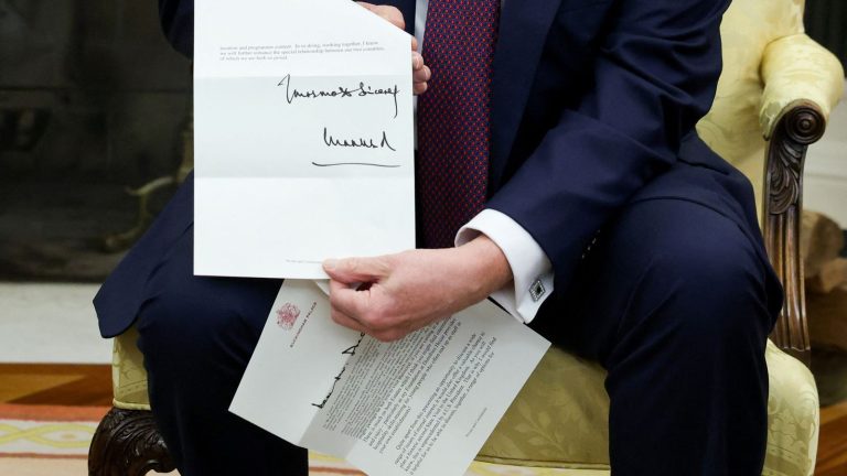 What does the king’s letter say to Trump? | Political information