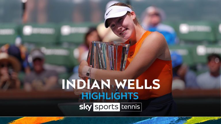 Mirra Andreeva vs Aryna Sabalenka | Indian wells reveals – Sky Sports activities