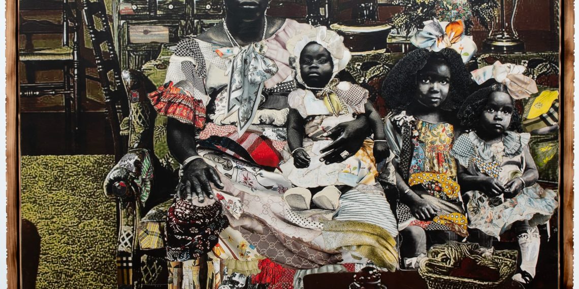 In Relicaries Vivid, Stan Squirewell strates nameless portraits and textiles – colossal