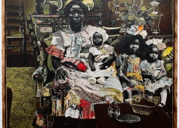 In Relicaries Vivid, Stan Squirewell strates nameless portraits and textiles – colossal