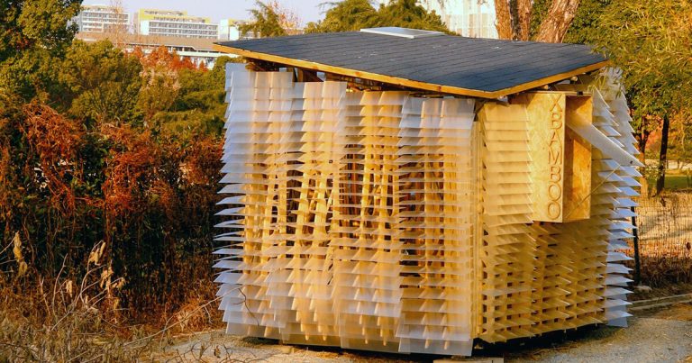 College students Craft Xbamboo cabin with acrylic leather-based and timber body generated by AI in China