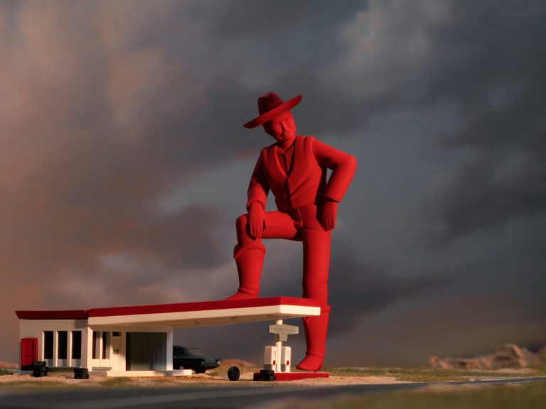 A trio of stop-motion shorts use a heavy 3D-color printing method